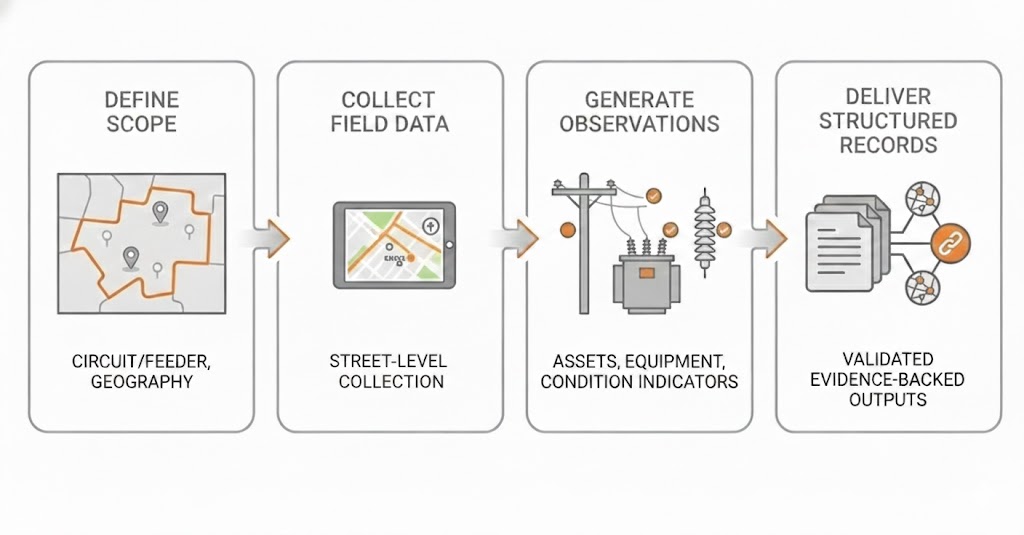 Pilot coverage and evidence illustration